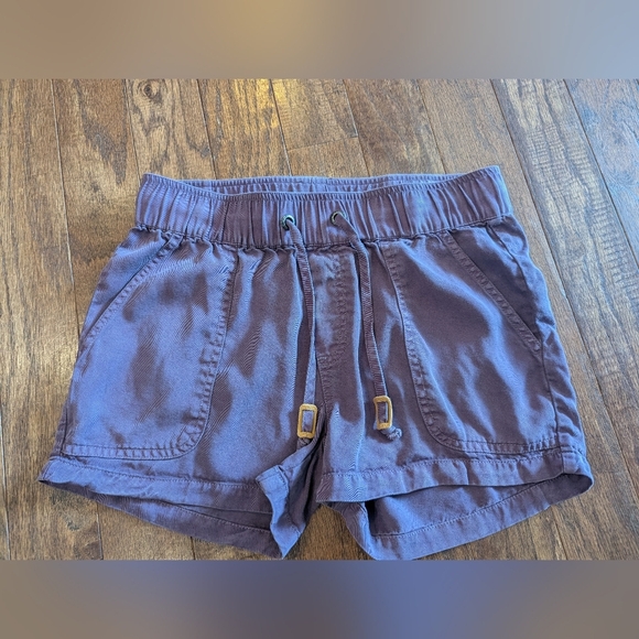 Tentree Tencel Instow Shorts - Women's Purple Size XS - Picture 10 of 15